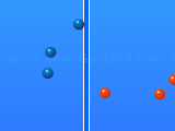 Jeu red and bleu balls