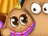 Jeu pou has a baby