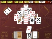 Jeu crystal pyramid solitaire